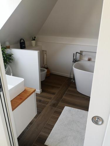 Création d'une salle d'eau dans les combles